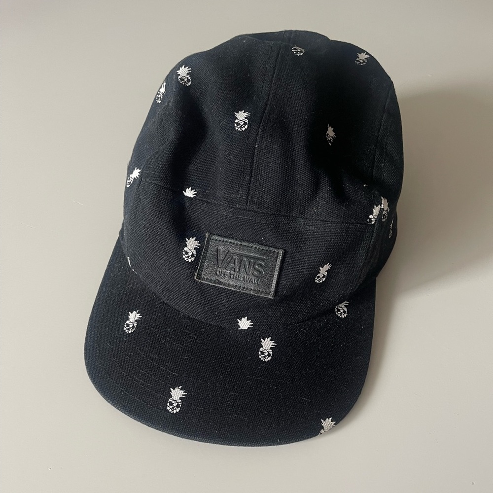Vans Black Pineapple 5-panel Baseball Cap - Picture 2 of 5